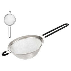SCOLAPASTA 16CM DIAM ACCIAIO CON SILICON
