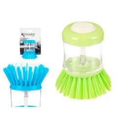 BRUSH SUPPORT DISPENSER SOAP MIX 2 COLOU