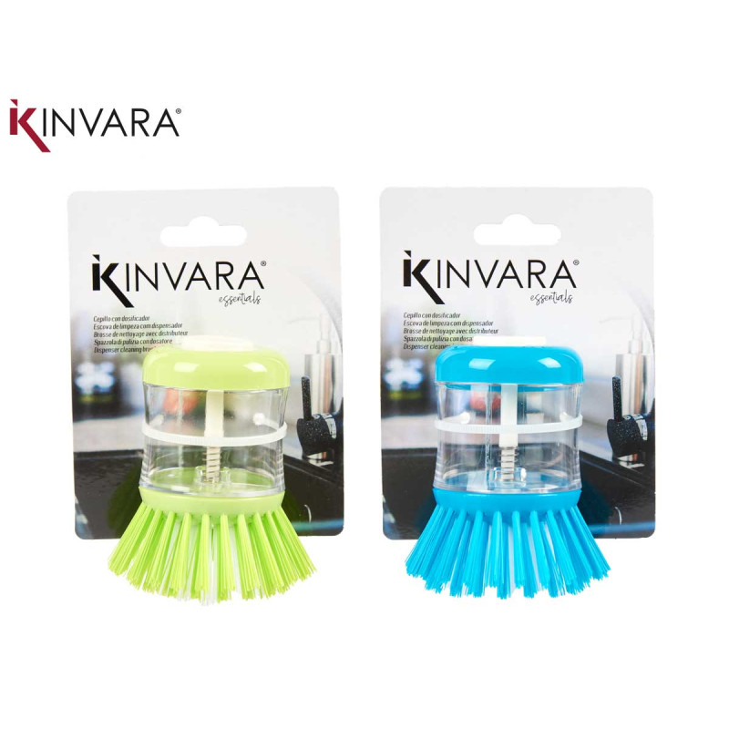 BRUSH SUPPORT DISPENSER SOAP MIX 2 COLOU