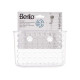 BIG SHOWER BASKET TRANSPARENT WITH VENT