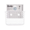BIG SHOWER BASKET TRANSPARENT WITH VENT