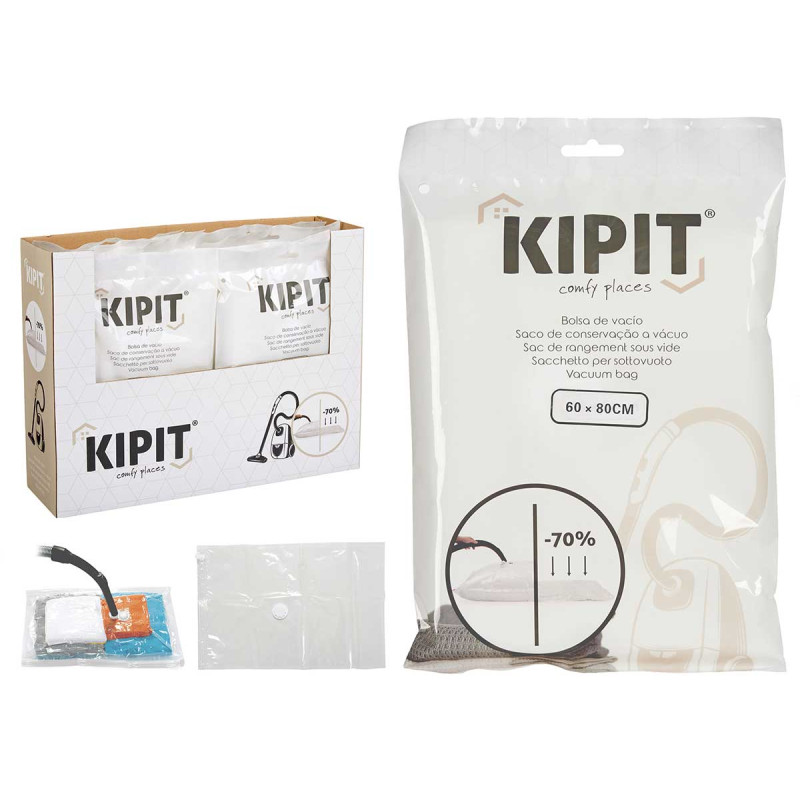 VACUUM PLASTIC BAG 60 X 80 CM