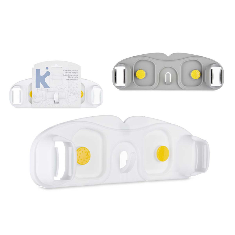 GANCHO ESCOVAS PLASTICO SORT 2 CORES