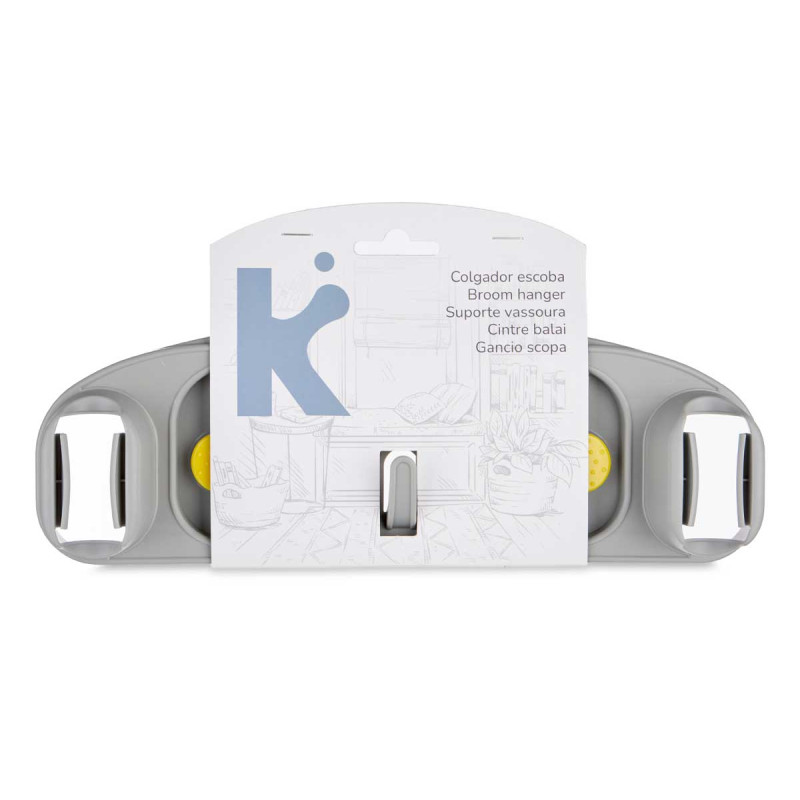 GANCHO ESCOVAS PLASTICO SORT 2 CORES