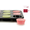 PLATEAU 72 MOULES PAPIER MADELEINES