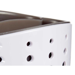 PORTA ESFREGAO PENDURAR PLASTICO DUPLO B