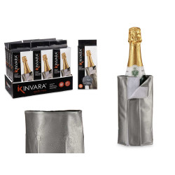 BORSA RAFFREDDA BOTTIGLIA CHAMPAGNE GRIGIO