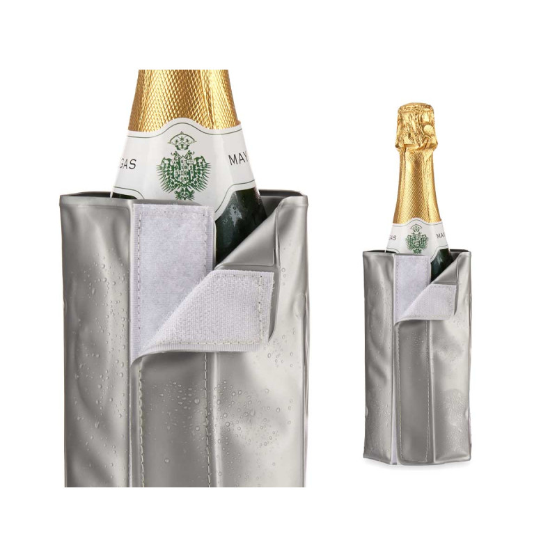 BORSA RAFFREDDA BOTTIGLIA CHAMPAGNE GRIGIO