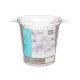 CUBITERA RAYADA PLASTICO TRANSPARENTE