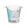 CUBITERA RAYADA PLASTICO TRANSPARENTE