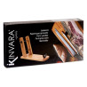 JAMONERO DOBLE BRAZO NATURAL MADERA PINO