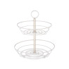 FRUTERO DOBLE COCINA METAL CROMADO