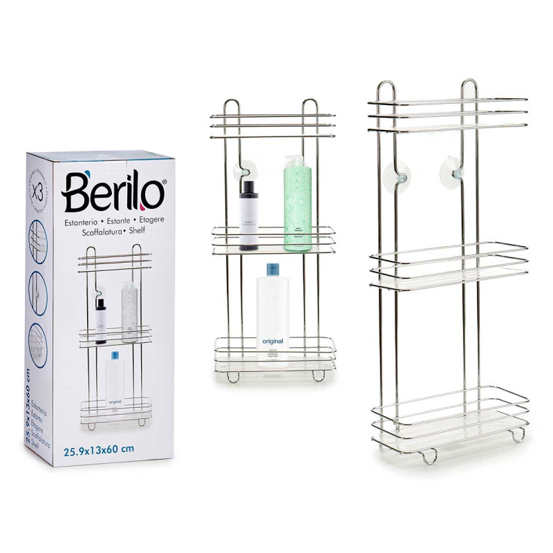 ESTANTERIA RECTA ALTA BAÑO TRIPLE