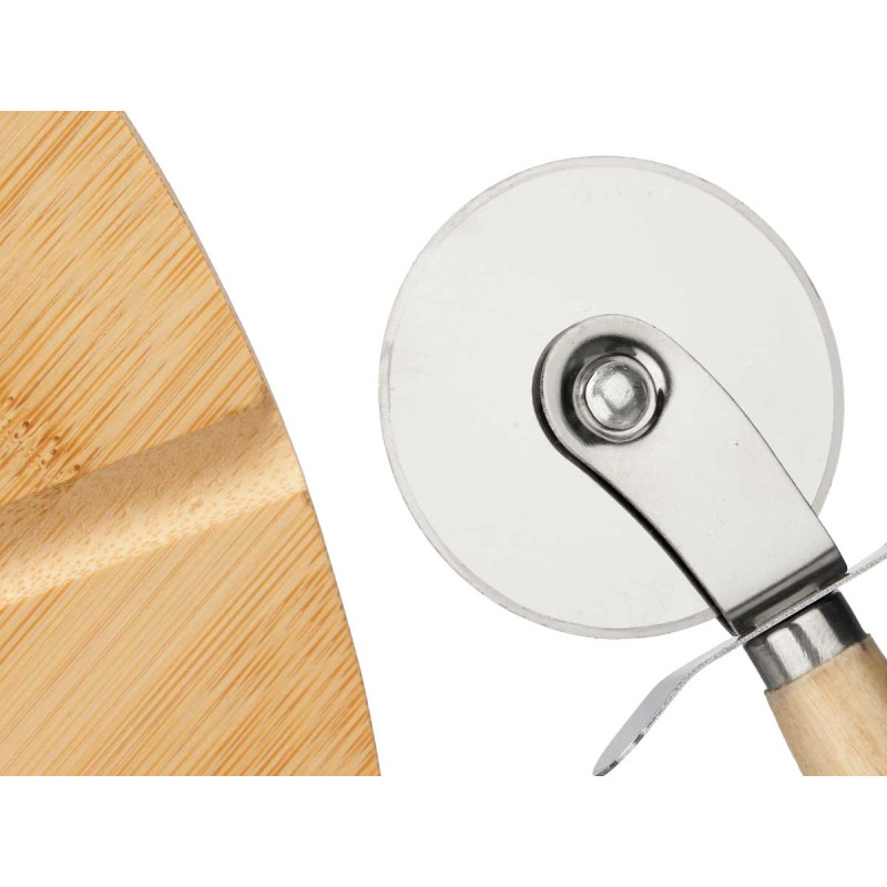 SET CHOPBOARD PIZZA CUTTER
