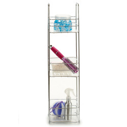METAL SHELF SQUARED 2 FLOORS