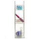 METAL SHELF SQUARED 2 FLOORS