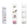 METAL SHELF SQUARED 4 FLOORS