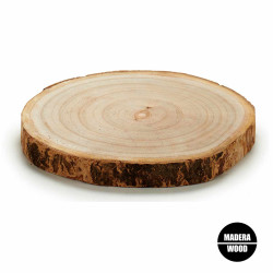SUPPORTO DI LEGNO ROTONDO DIAMETRO 21 CM