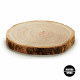 SUPPORT EN BOIS ROND DIAMETRE 21CM