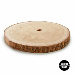 SUPPORTO DI LEGNO ROTONDO DIAMETRO 29 CM