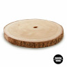 SUPPORTO DI LEGNO ROTONDO DIAMETRO 29 CM