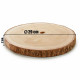 SUPPORT EN BOIS ROND DIAMETRE 29 CM
