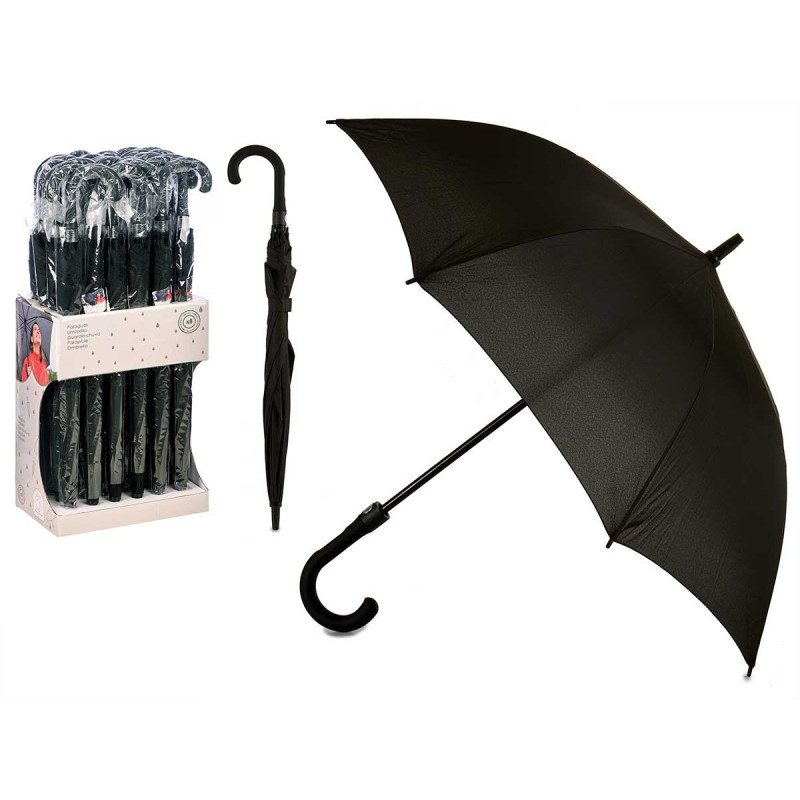 PARAPLUIE MANCHE NOIR