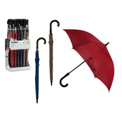 PARAPLUIE MANCHE NOIR SET 3 COUL OSC