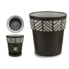 VASO PLASTICA 30 CM ORFEO ANTRACITE