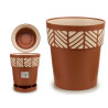 VASO PLASTICA 30 CM ORFEO TERRACOTTA