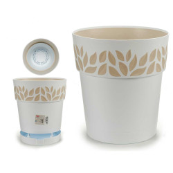 VASO PLASTICA 30 CM CLOE BIANCO