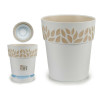 VASO PLASTICA 30 CM CLOE BIANCO