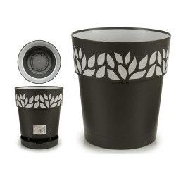 VASO PLASTICA 30 CM CLOE ANTRACITE