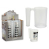 CARAFFA MISURATRICE PLASTICA 1,2L DOPPIO