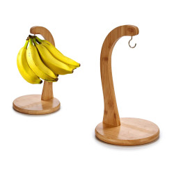 SUPORTE DE BAMBU COM GANCHO