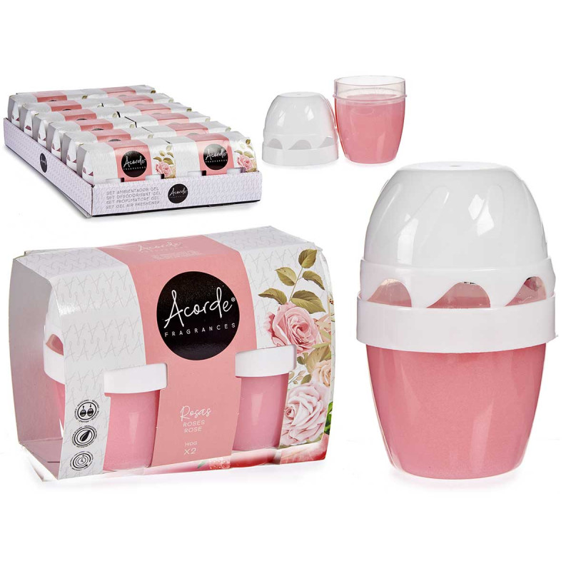 CONJUNTO 2 AMBIENTADORES GEL 140GR X 2 R