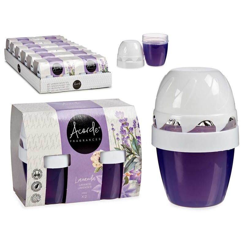 CONJUNTO 2 AMBIENTADORES GEL 140GR X 2 L