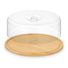 ROUND CHEESE DISH BAMBOO