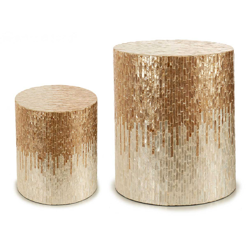 40CM LIGHT ROUND NACAR STOOL 