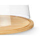 ROUND CHEESE DISH BAMBOO