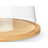 ROUND CHEESE DISH BAMBOO