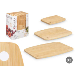 SET 3 PLANCHES À DÉCOUPER EN BAMBOU