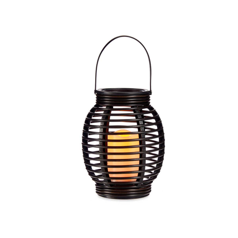 LANTERNA CANDELA LED CON MANICO 16,5X21