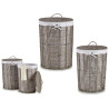 SET 2 PORTATUTTO ROTONDO GRIGIO