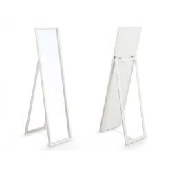 ESPEJO PIE 30 X 120 CM BLANCO