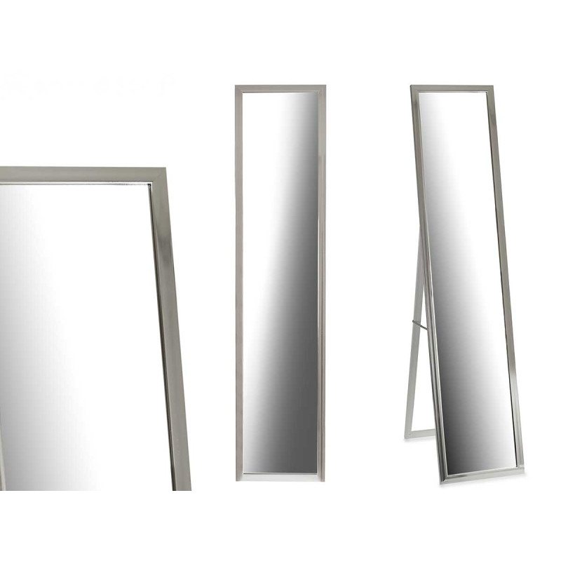 SPECCHIO PIEDIST 30 X 120 CM ARGENTATO