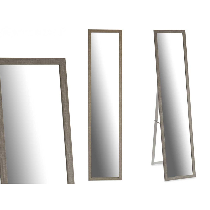 ESPEJO PIE 30 X 120 CM GRIS