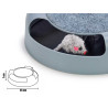 ROUE SOURIS HORIZONTAL GRIS POUR CHAT
