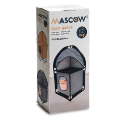 CORNER TOWER FOR CATS GREY