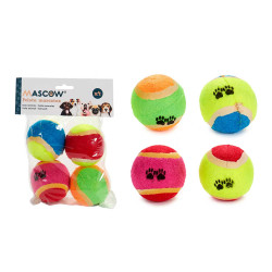 SET 4 PALLINE GRANDI ANIMALE DOMEST